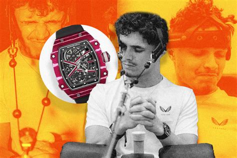 lando norris richard mille white